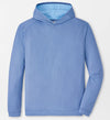 Pine Houndstooth Performance Hoodie in Sport Navy by Peter Millar
