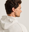Pine Sugar Stripe Performance Hoodie in Biscuit by Peter Millar