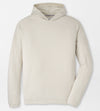 Pine Sugar Stripe Performance Hoodie in Biscuit by Peter Millar