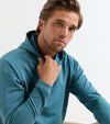 Pine Sugar Stripe Performance Hoodie in Sport Navy by Peter Millar