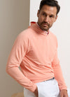 Pine Performance Hoodie in Summer Apricot by Peter Millar
