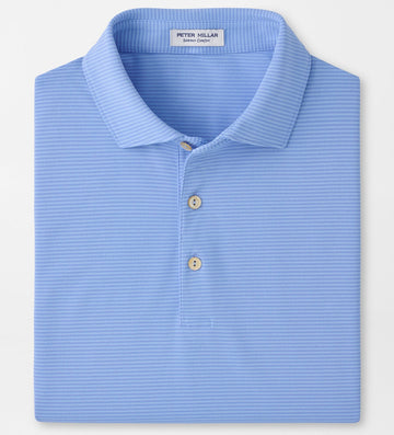 Candor Performance Mesh Polo in Bluebird by Peter Millar