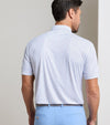 Featherweight Cornhole Performance Polo in White by Peter Millar