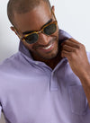 Everyday Pique Polo in Light Violet by Peter Millar