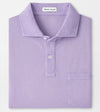 Everyday Pique Polo in Light Violet by Peter Millar
