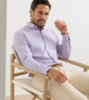 Felix Crown Lite Cotton-Stretch Sport Shirt in Chili Red by Peter Millar
