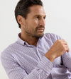 Felix Crown Lite Cotton-Stretch Sport Shirt in Chili Red by Peter Millar
