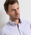 Casey Performance Twill Sport Shirt in Navy by Peter Millar