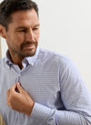 Phillip Performance Twill Sport Shirt in Light Violet by Peter Millar