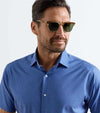 Jackson Performance Poplin Sport Shirt in Windsor Blue by Peter Millar