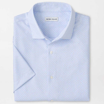 Baldwin Performance Poplin Sport Shirt in Cottage Blue by Peter Millar
