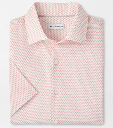 Tamarama Cotton Lyocell Sport Shirt in Venetian Pink by Peter Millar