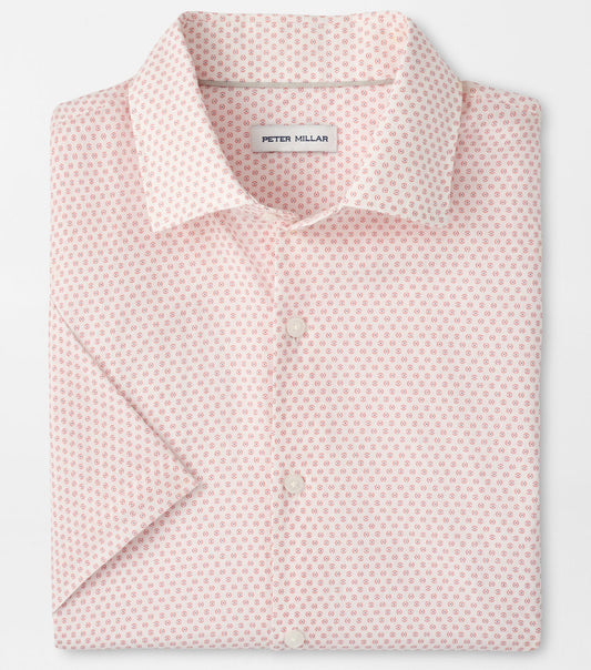 Tamarama Cotton Lyocell Sport Shirt in Venetian Pink by Peter Millar