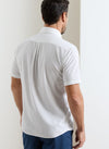 Seaward Cotton Lyocell Sport Shirt in White by Peter Millar