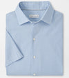 Coastal Stripe Cotton Lyocell Sport Shirt in Bluebird by Peter Millar