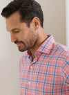 Triton Cotton Lyocell Sport Shirt in Venetian Pink by Peter Millar