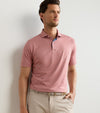 Keynote Performance Jersey Polo in Faded Scarlet by Peter Millar