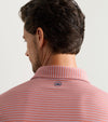 Keynote Performance Jersey Polo in Faded Scarlet by Peter Millar
