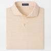 Keynote Performance Jersey Polo in Light Orange Sherbert by Peter Millar