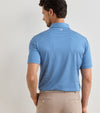 Keynote Performance Jersey Polo in Storm by Peter Millar