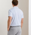 Alder Performance Jersey Polo in White by Peter Millar