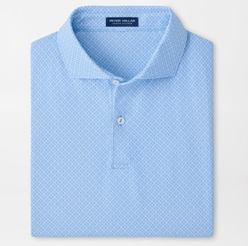 Granada Performance Jersey Polo in Dusk Blue by Peter Millar