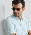 Wood Fired Performance Jersey Polo in White by Peter Millar