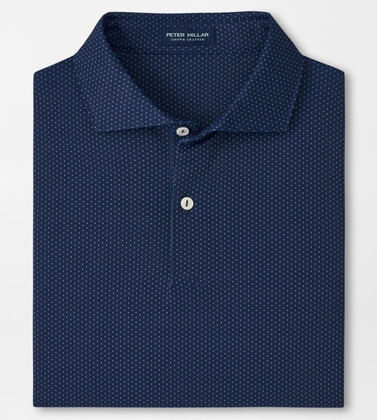 Fermata Performance Jersey Polo in Navy by Peter Millar