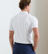 Fermata Performance Jersey Polo in White by Peter Millar
