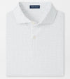 Fermata Performance Jersey Polo in White by Peter Millar