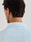 Soprano Waves Performance Jersey Polo in Blue Brisk by Peter Millar