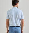 Mayfield Performance Jersey Polo in White by Peter Millar