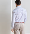 Main Performance Poplin Sport Shirt in Blue Frost by Peter Millar