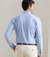 Excursionist Flex Solid Sport Shirt in Dusk Blue by Peter Millar