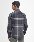 Dunoon Tailored Fit Shirt in Graphite by Barbour