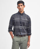 Dunoon Tailored Fit Shirt in Graphite by Barbour