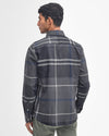 Dunoon Tailored Long-Sleeved Shirt in Graphite by Barbour
