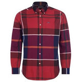 Barbour Dunoon Tailored Shirt in Red by Barbour