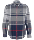 Dunoon Tailored Fit Shirt in Blue Granite by Barbour