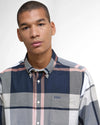 Dunoon Tailored Long-Sleeved Shirt in Riverstone Tartan by Barbour
