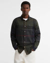 Dunoon Tailored Long-Sleeved Shirt in Shadow Classic Tartan by Barbour