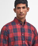 Wetheram Tailored Fit Shirt in Red by Barbour