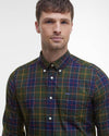 Wetheram Tailored Long-Sleeved Shirt in Classic Tartan by Barbour
