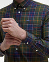 Wetheram Tailored Long-Sleeved Shirt in Classic Tartan by Barbour