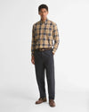 Wetheram Tailored Long-Sleeved Shirt in Birchwood Dress Tartan by Barbour
