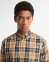 Wetheram Tailored Long-Sleeved Shirt in Birchwood Dress Tartan by Barbour