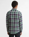 Fortrose Tailored Long-Sleeved Shirt in Evergreen Tartan by Barbour