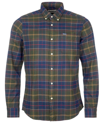 Kyeloch Tailored Shirt in Classic Tartan by Barbour