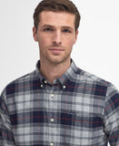 Kyeloch Tailored Shirt in Blue Granite by Barbour