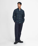 Kyeloch Tailored Shirt in Green Loch by Barbour